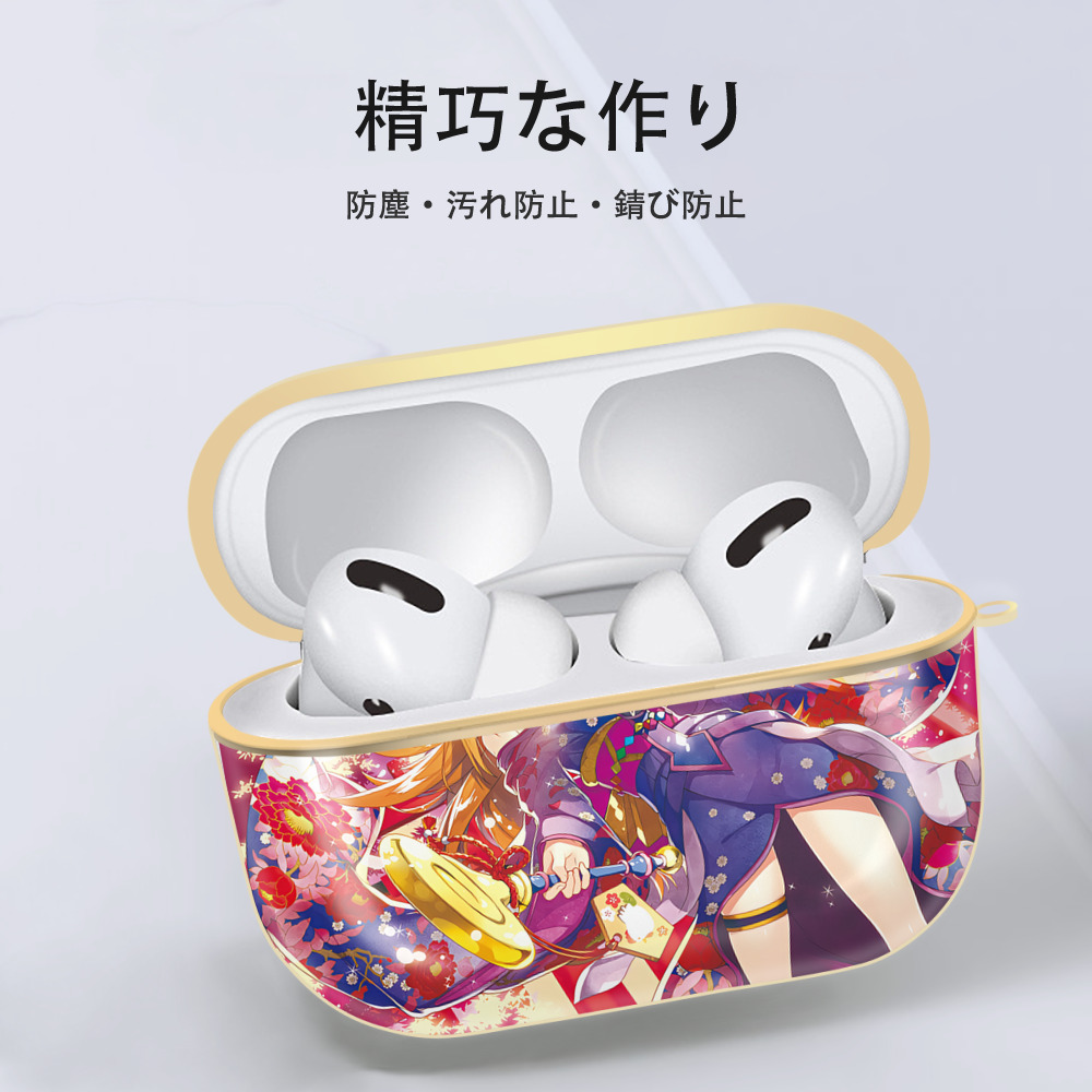 遊☆戯☆王 Yu-Gi-Oh! 【AirPods Pro用】ハードシェル保護ケース｜耐衝撃・防指紋・カラビナ付き商品仕様