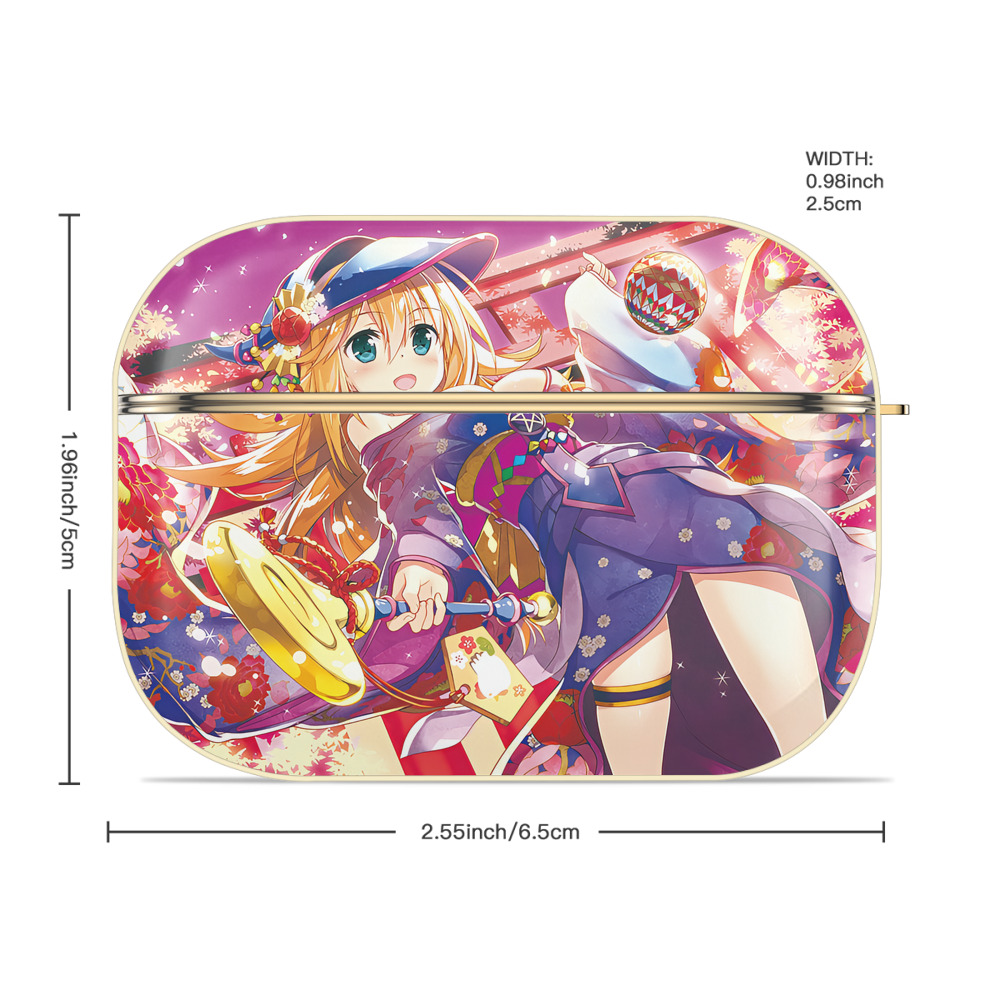 遊☆戯☆王 Yu-Gi-Oh! 【AirPods Pro用】ハードシェル保護ケース｜耐衝撃・防指紋・カラビナ付き商品仕様