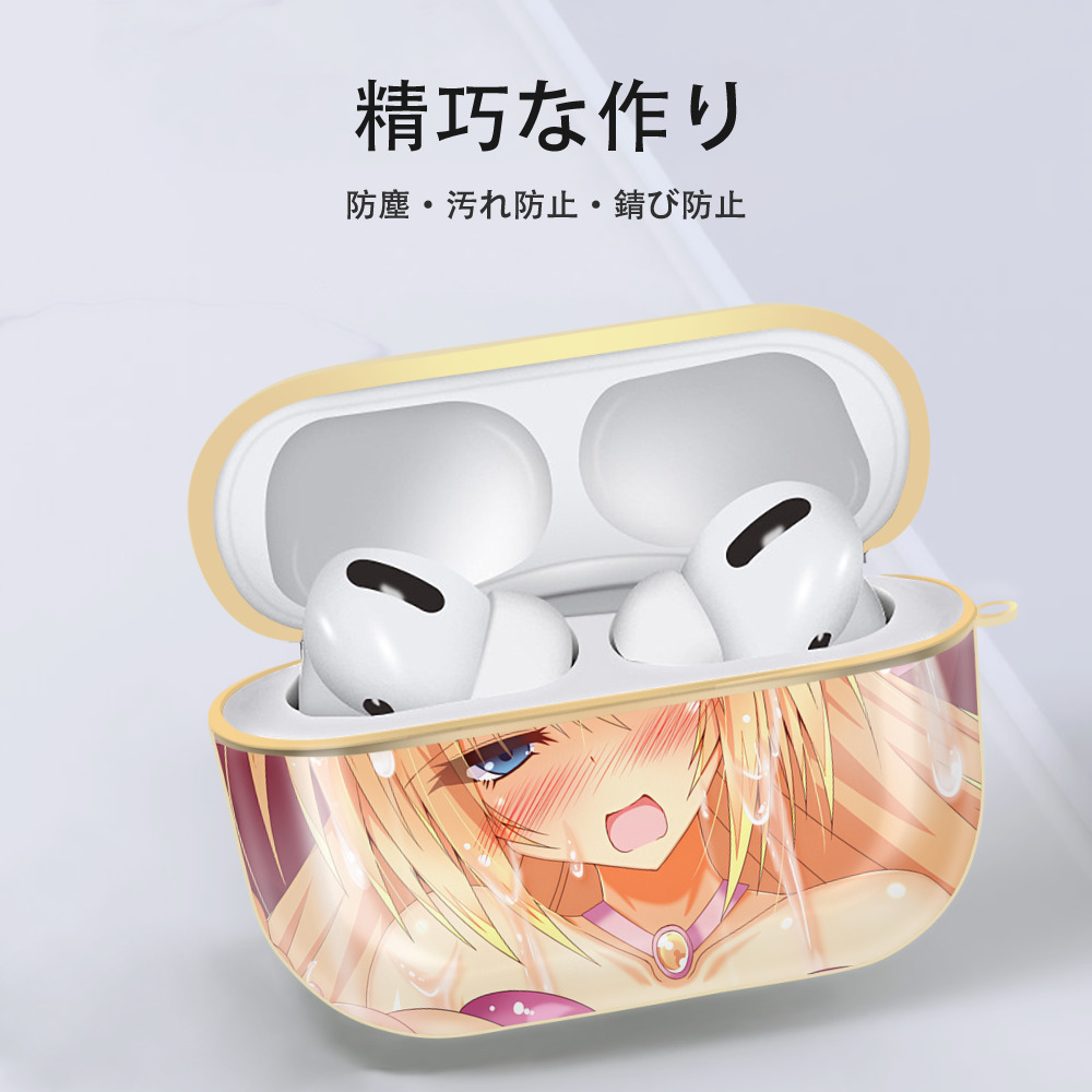 遊☆戯☆王 Yu-Gi-Oh! 【AirPods Pro用】ハードシェル保護ケース｜耐衝撃・防指紋・カラビナ付き商品仕様