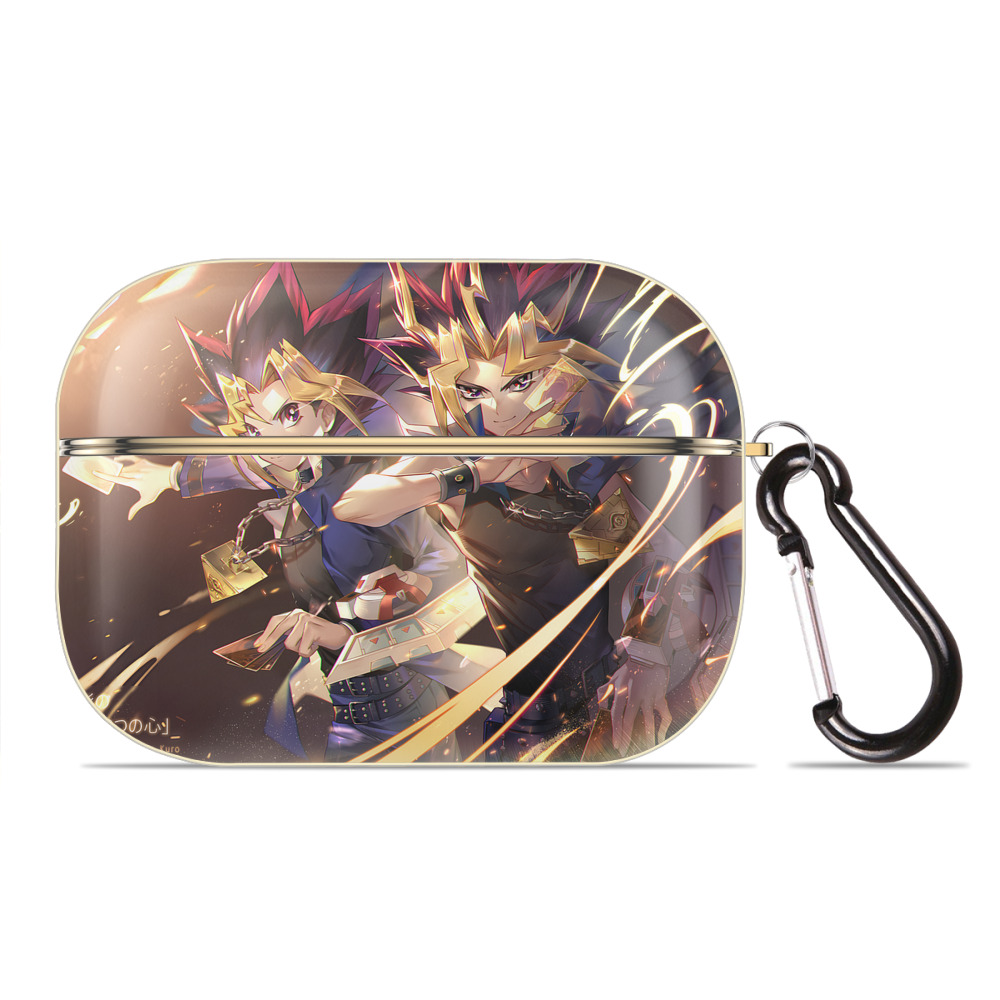 （画像用） 遊☆戯☆王 Yu-Gi-Oh! 【AirPods Pro用】ハードシェル保護ケース｜耐衝撃・防指紋・カラビナ付き商品仕様