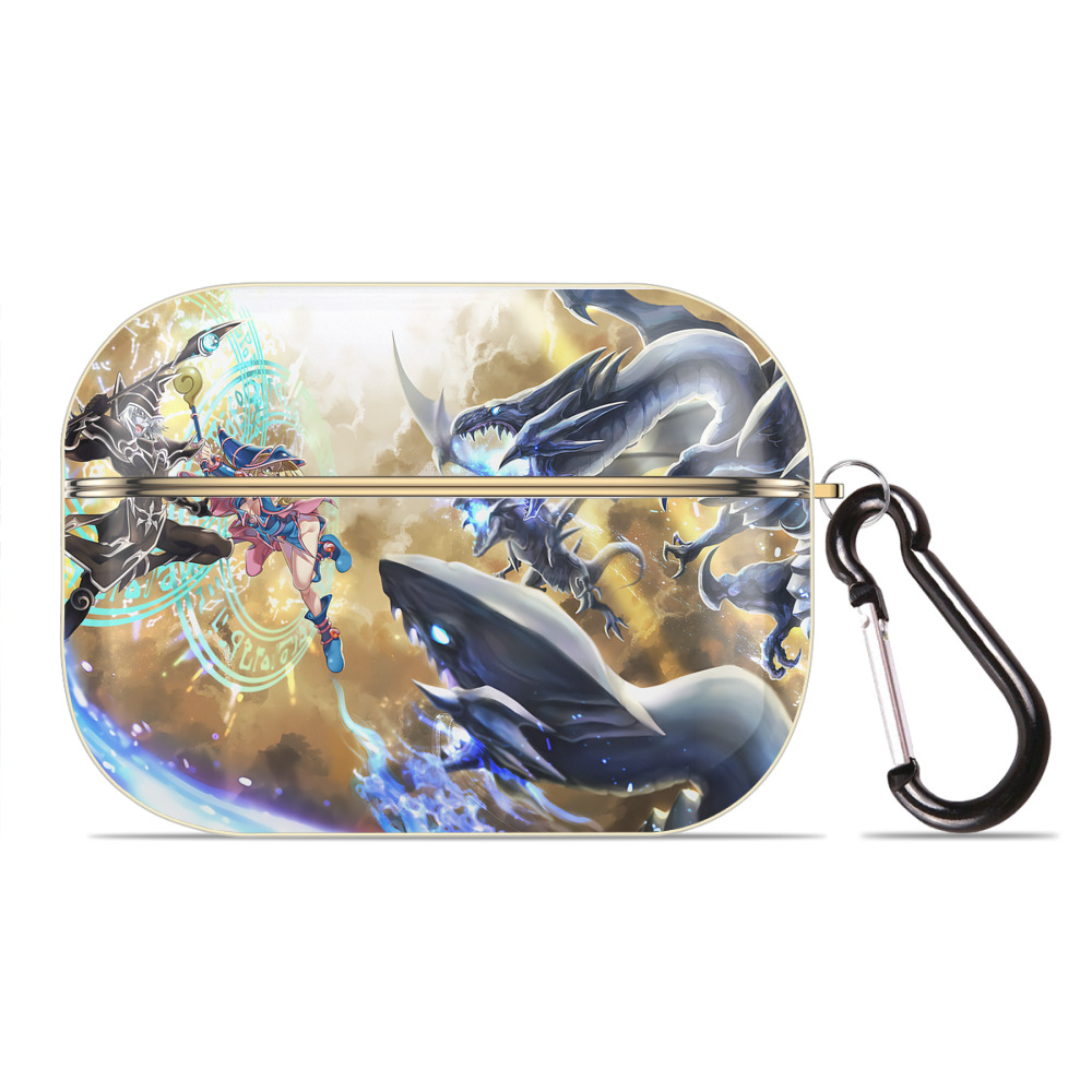 （画像用） 遊☆戯☆王 Yu-Gi-Oh! 【AirPods Pro用】ハードシェル保護ケース｜耐衝撃・防指紋・カラビナ付き商品仕様
