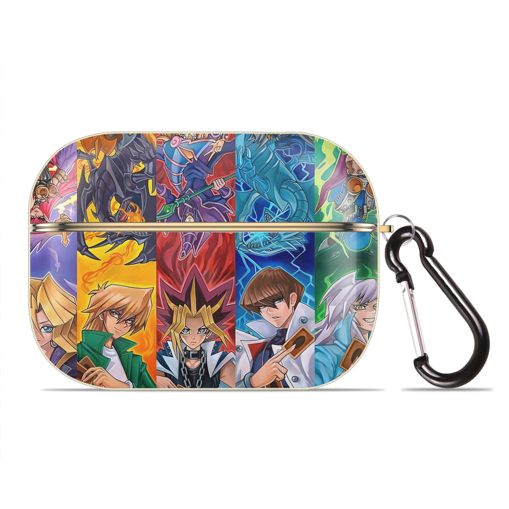 （画像用） 遊☆戯☆王 Yu-Gi-Oh! 【AirPods Pro用】ハードシェル保護ケース｜耐衝撃・防指紋・カラビナ付き商品仕様