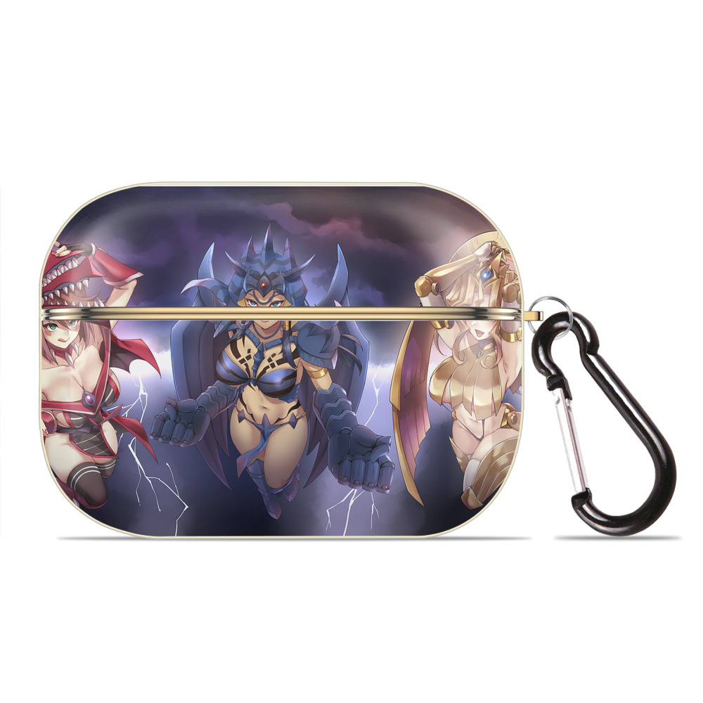 （画像用） 遊☆戯☆王 Yu-Gi-Oh! 【AirPods Pro用】ハードシェル保護ケース｜耐衝撃・防指紋・カラビナ付き商品仕様