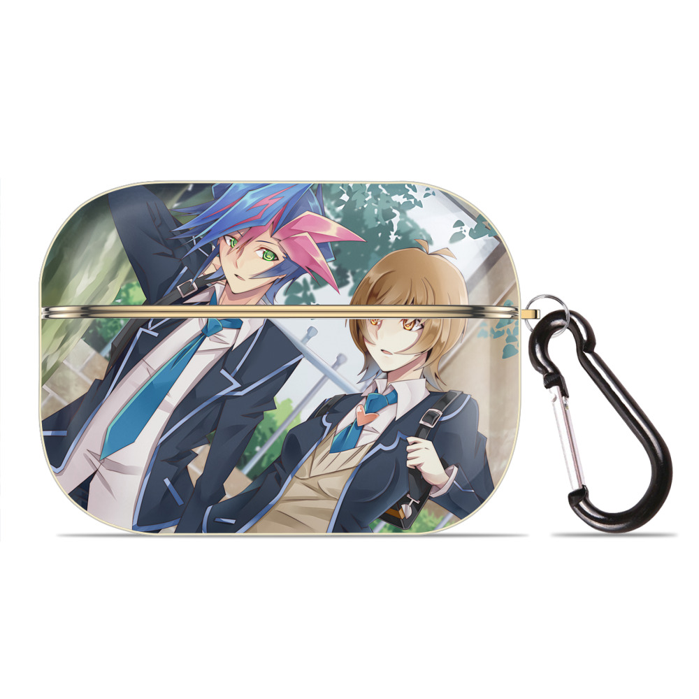 （画像用） 遊☆戯☆王 Yu-Gi-Oh! 【AirPods Pro用】ハードシェル保護ケース｜耐衝撃・防指紋・カラビナ付き商品仕様