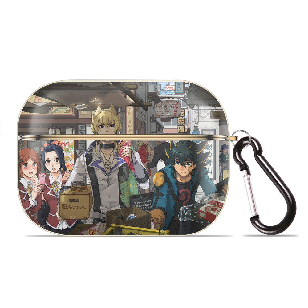 （画像用） 遊☆戯☆王 Yu-Gi-Oh! 【AirPods Pro用】ハードシェル保護ケース｜耐衝撃・防指紋・カラビナ付き商品仕様
