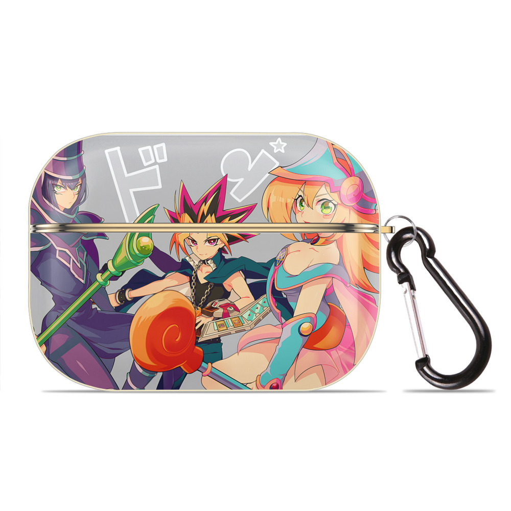 （画像用） 遊☆戯☆王 Yu-Gi-Oh! 【AirPods Pro用】ハードシェル保護ケース｜耐衝撃・防指紋・カラビナ付き商品仕様