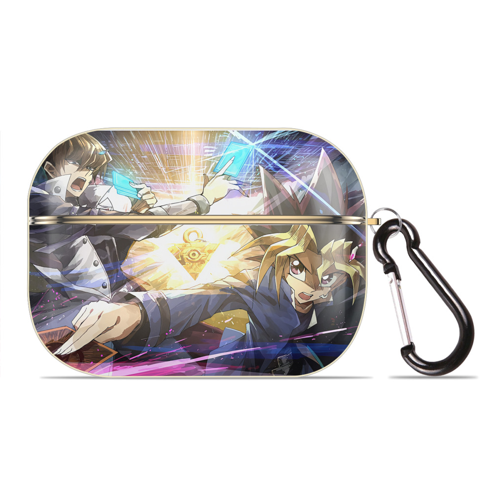 （画像用） 遊☆戯☆王 Yu-Gi-Oh! 【AirPods Pro用】ハードシェル保護ケース｜耐衝撃・防指紋・カラビナ付き商品仕様