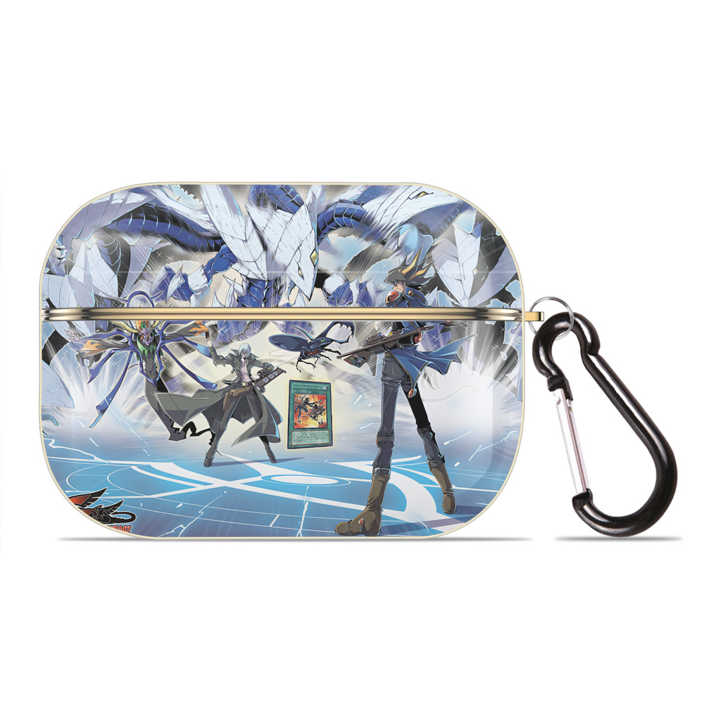 （画像用） 遊☆戯☆王 Yu-Gi-Oh! 【AirPods Pro用】ハードシェル保護ケース｜耐衝撃・防指紋・カラビナ付き商品仕様