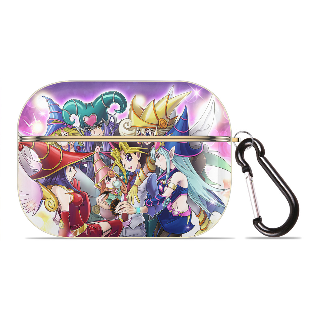 （画像用） 遊☆戯☆王 Yu-Gi-Oh! 【AirPods Pro用】ハードシェル保護ケース｜耐衝撃・防指紋・カラビナ付き商品仕様