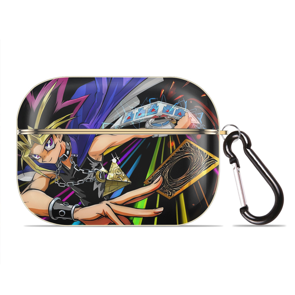 （画像用） 遊☆戯☆王 Yu-Gi-Oh! 【AirPods Pro用】ハードシェル保護ケース｜耐衝撃・防指紋・カラビナ付き商品仕様