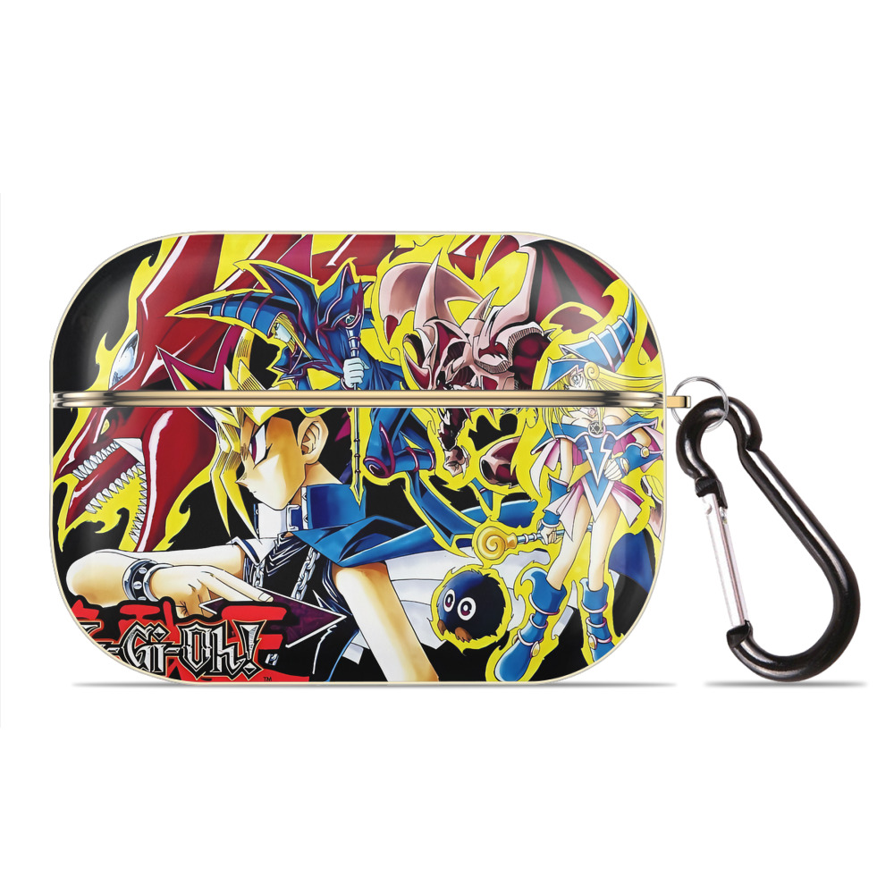 （画像用） 遊☆戯☆王 Yu-Gi-Oh! 【AirPods Pro用】ハードシェル保護ケース｜耐衝撃・防指紋・カラビナ付き商品仕様