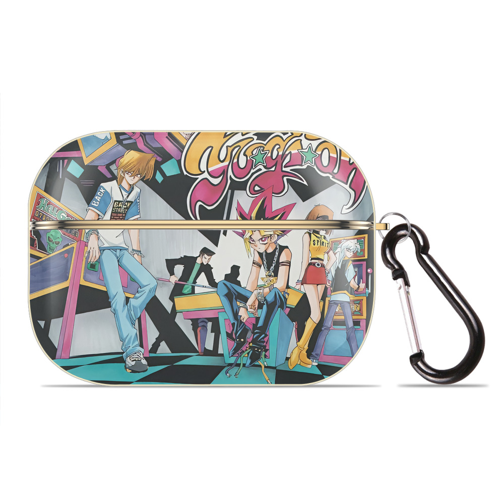 （画像用） 遊☆戯☆王 Yu-Gi-Oh! 【AirPods Pro用】ハードシェル保護ケース｜耐衝撃・防指紋・カラビナ付き商品仕様
