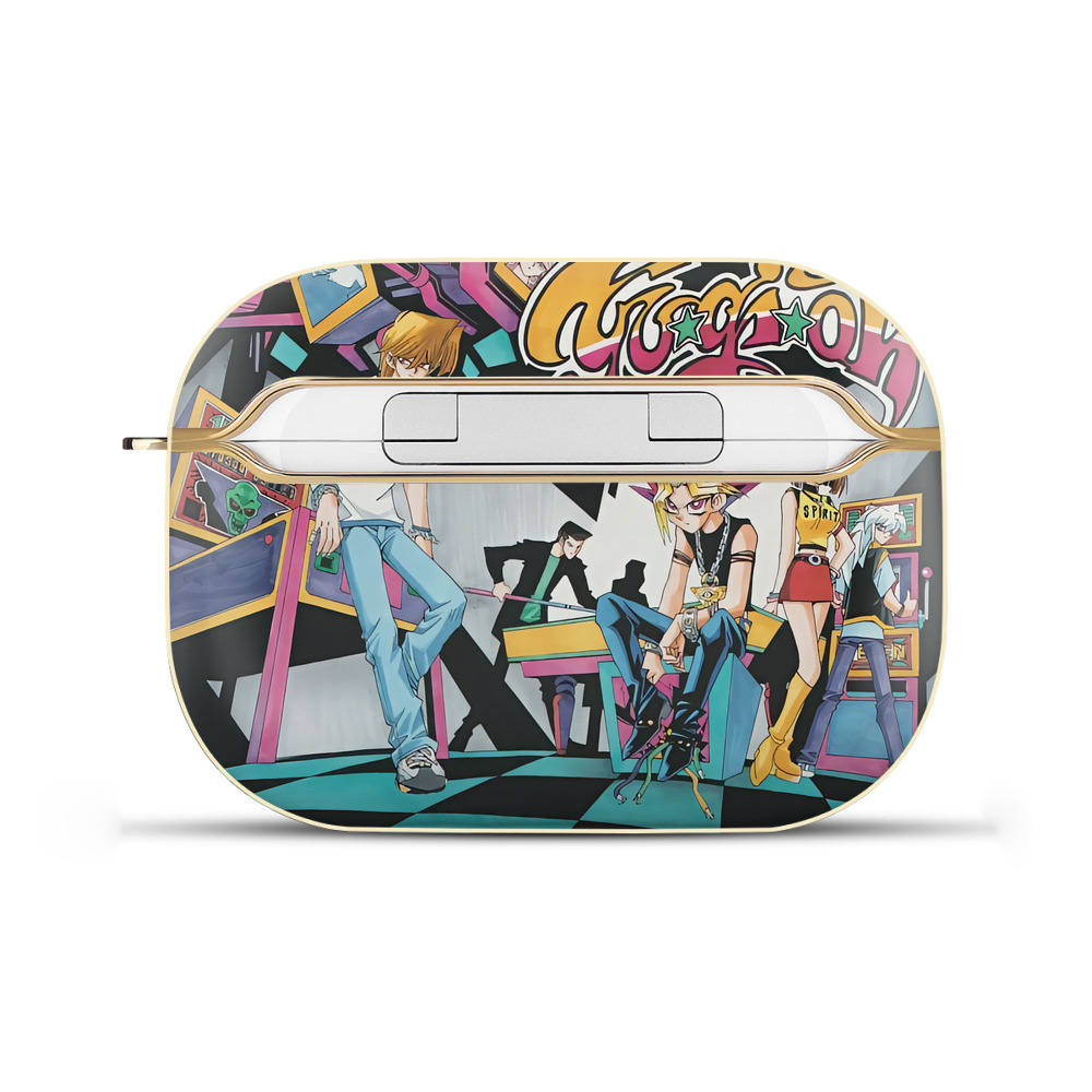 （画像用） 遊☆戯☆王 Yu-Gi-Oh! 【AirPods Pro用】ハードシェル保護ケース｜耐衝撃・防指紋・カラビナ付き商品仕様