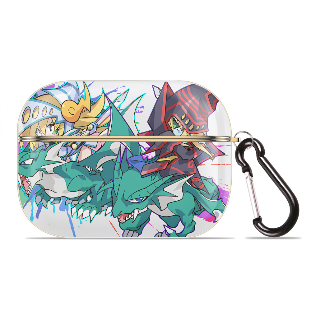 （画像用） 遊☆戯☆王 Yu-Gi-Oh! 【AirPods Pro用】ハードシェル保護ケース｜耐衝撃・防指紋・カラビナ付き商品仕様