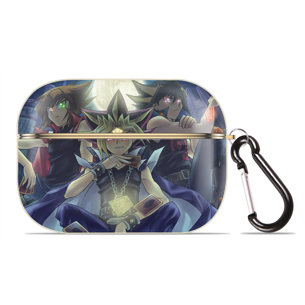 （画像用） 遊☆戯☆王 Yu-Gi-Oh! 【AirPods Pro用】ハードシェル保護ケース｜耐衝撃・防指紋・カラビナ付き商品仕様