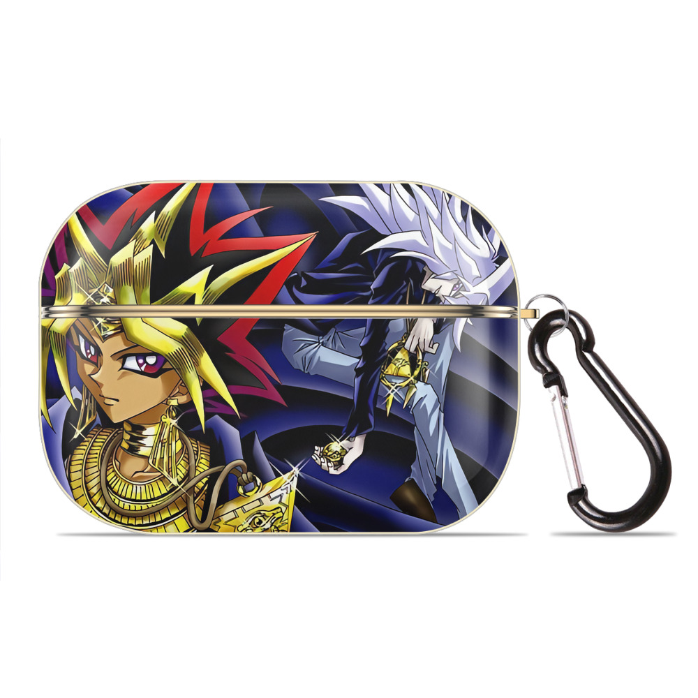 （画像用） 遊☆戯☆王 Yu-Gi-Oh! 【AirPods Pro用】ハードシェル保護ケース｜耐衝撃・防指紋・カラビナ付き商品仕様