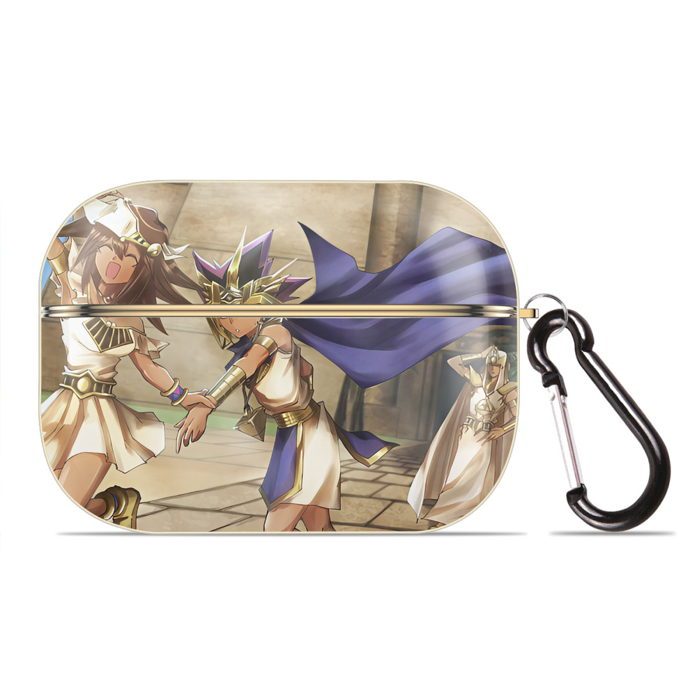 （画像用） 遊☆戯☆王 Yu-Gi-Oh! 【AirPods Pro用】ハードシェル保護ケース｜耐衝撃・防指紋・カラビナ付き商品仕様