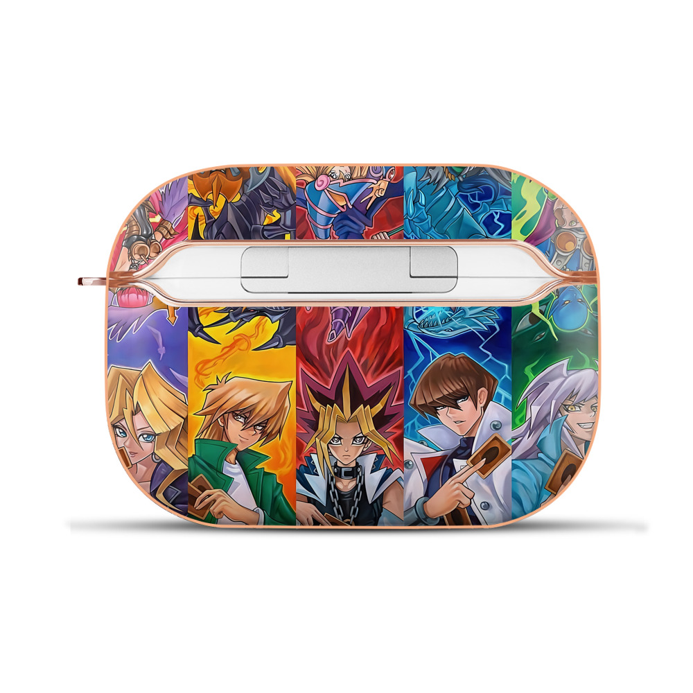（画像用） 遊☆戯☆王 Yu-Gi-Oh! 【AirPods Pro用】ハードシェル保護ケース｜耐衝撃・防指紋・カラビナ付き商品仕様