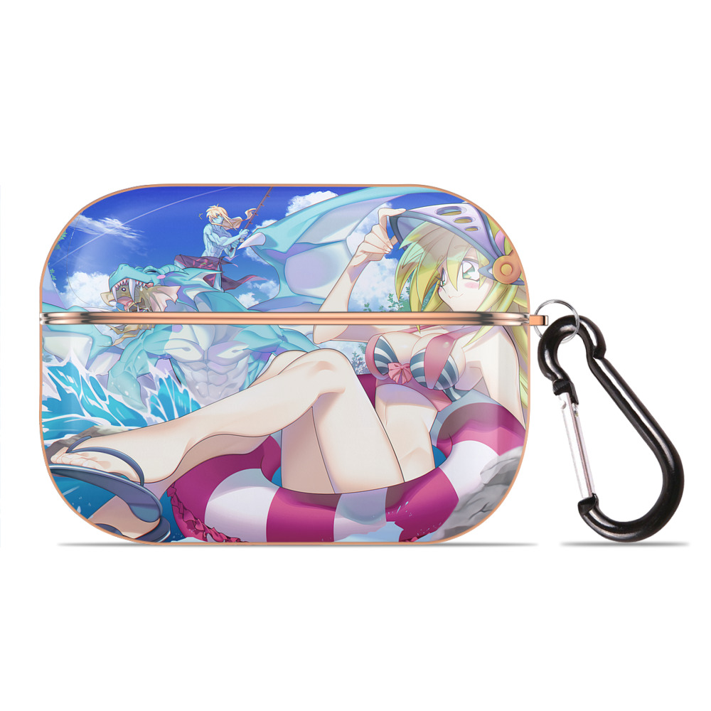 （画像用） 遊☆戯☆王 Yu-Gi-Oh! 【AirPods Pro用】ハードシェル保護ケース｜耐衝撃・防指紋・カラビナ付き商品仕様