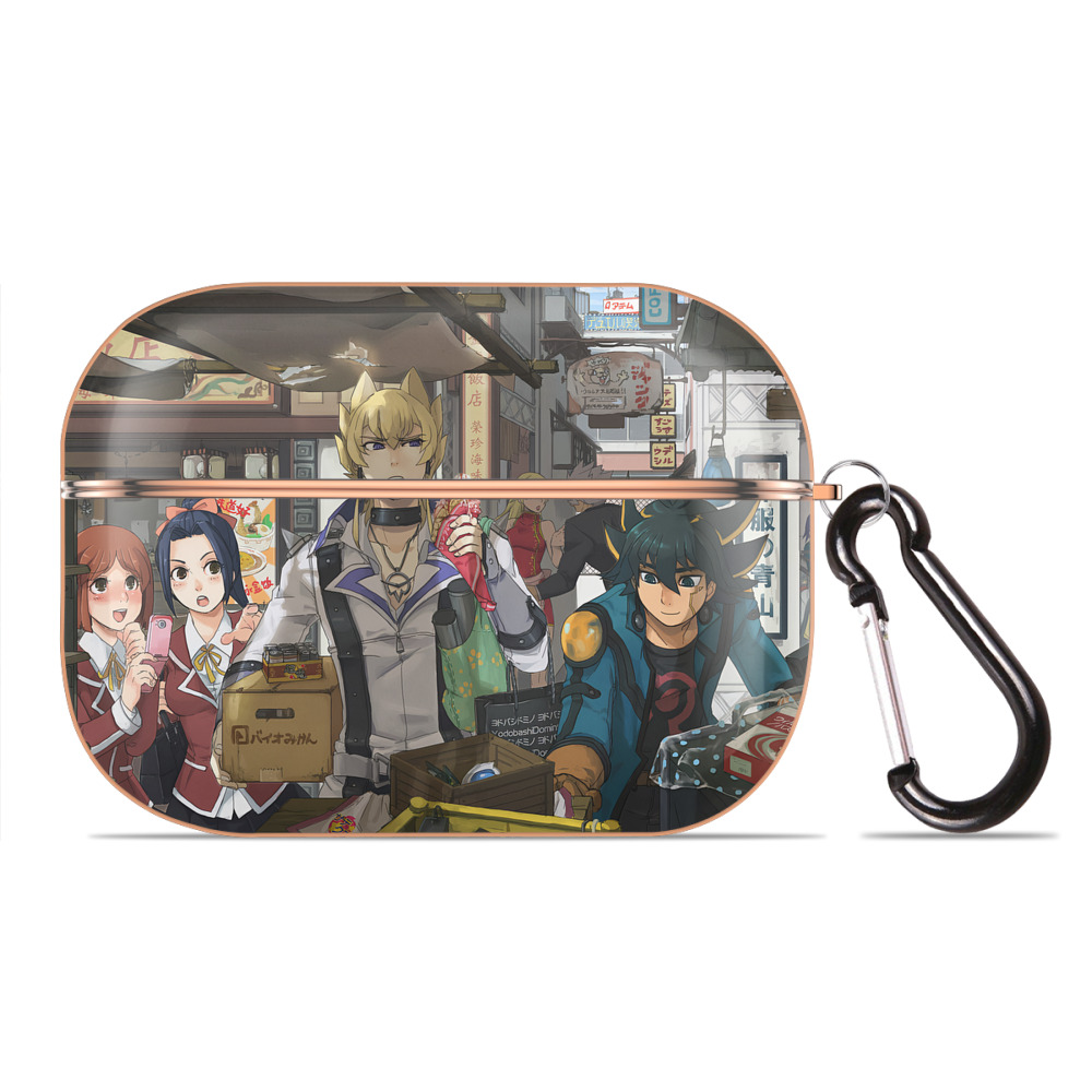 （画像用） 遊☆戯☆王 Yu-Gi-Oh! 【AirPods Pro用】ハードシェル保護ケース｜耐衝撃・防指紋・カラビナ付き商品仕様