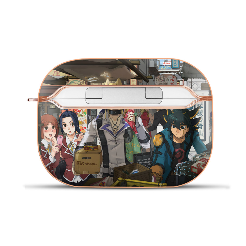 （画像用） 遊☆戯☆王 Yu-Gi-Oh! 【AirPods Pro用】ハードシェル保護ケース｜耐衝撃・防指紋・カラビナ付き商品仕様