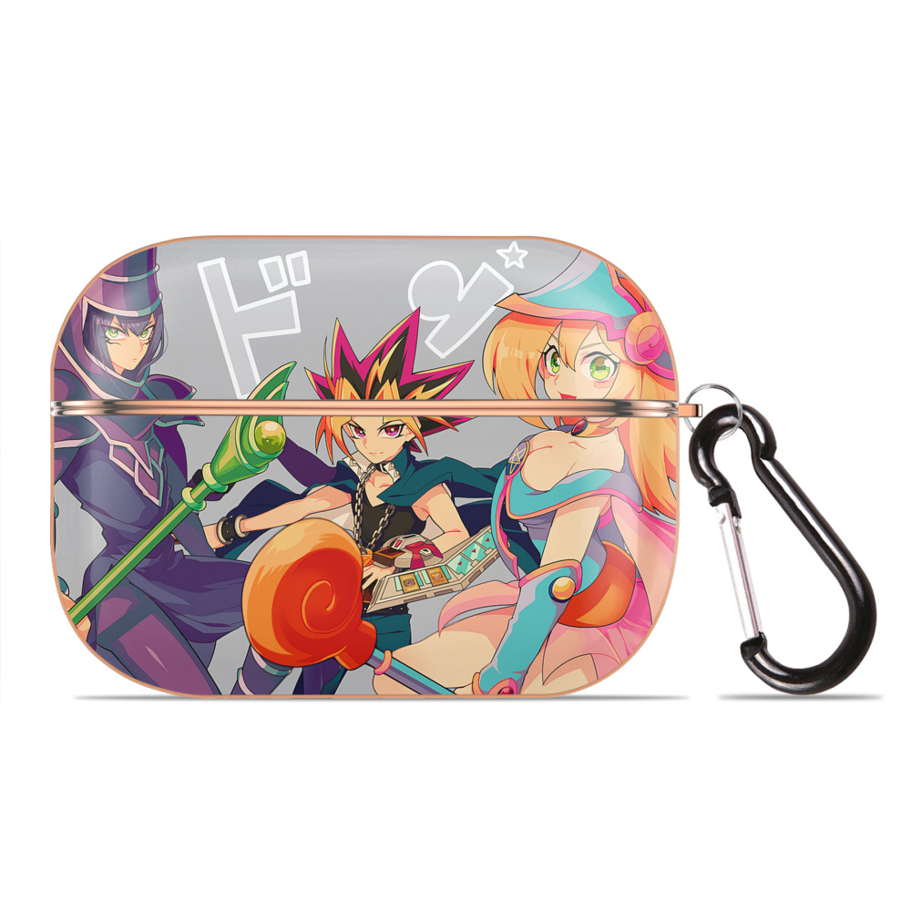 （画像用） 遊☆戯☆王 Yu-Gi-Oh! 【AirPods Pro用】ハードシェル保護ケース｜耐衝撃・防指紋・カラビナ付き商品仕様