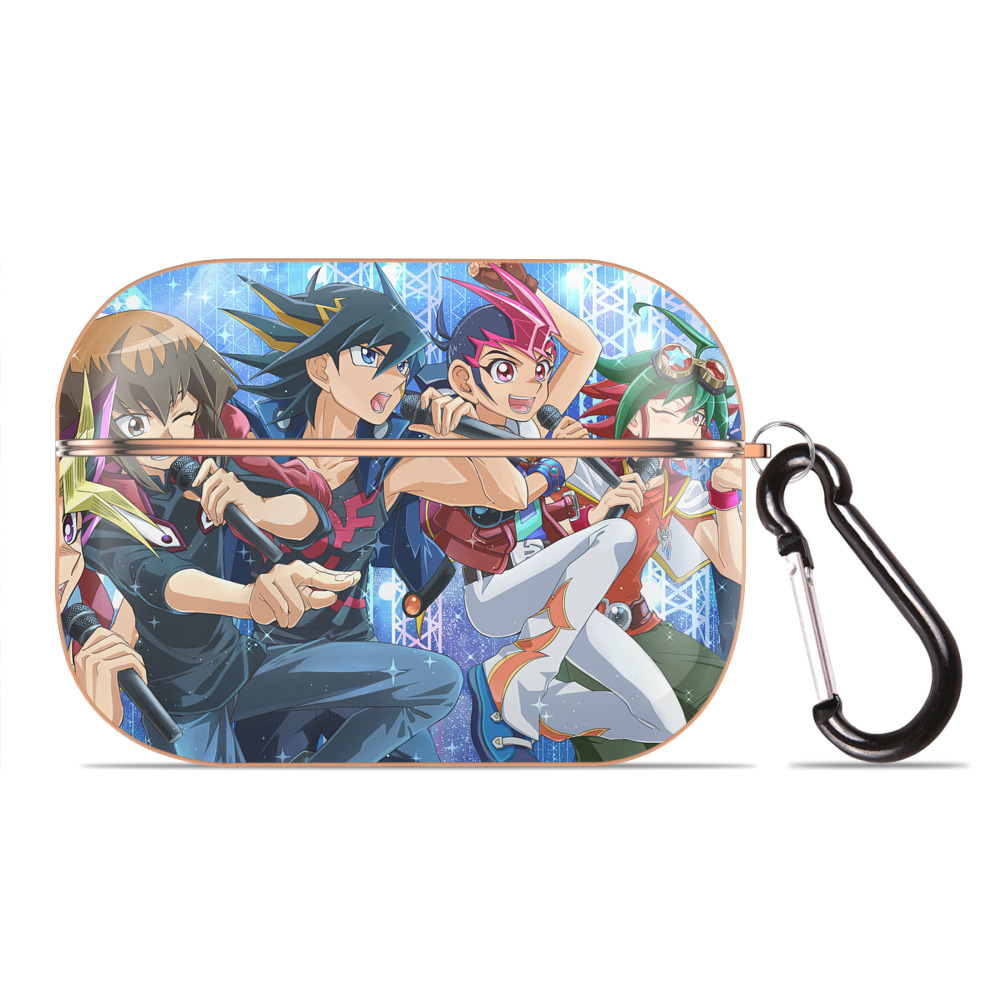 （画像用） 遊☆戯☆王 Yu-Gi-Oh! 【AirPods Pro用】ハードシェル保護ケース｜耐衝撃・防指紋・カラビナ付き商品仕様