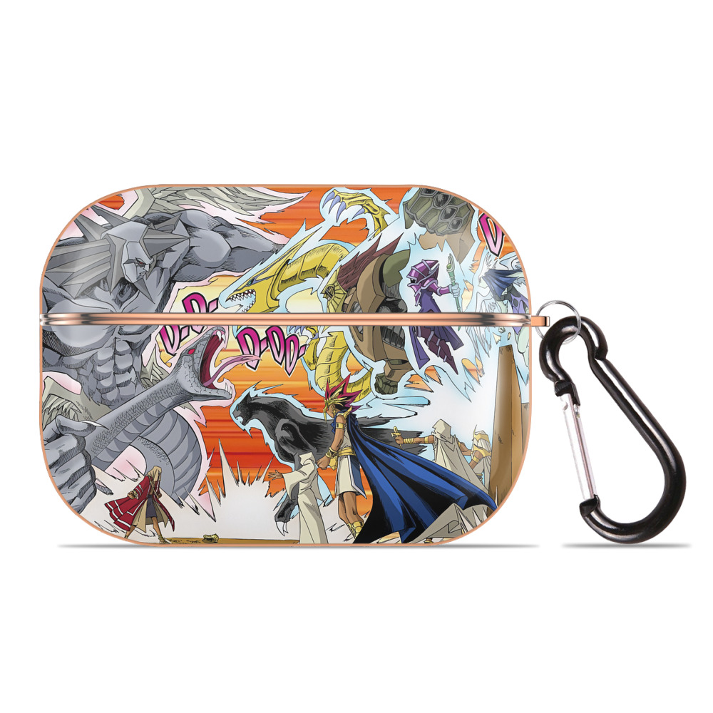 （画像用） 遊☆戯☆王 Yu-Gi-Oh! 【AirPods Pro用】ハードシェル保護ケース｜耐衝撃・防指紋・カラビナ付き商品仕様