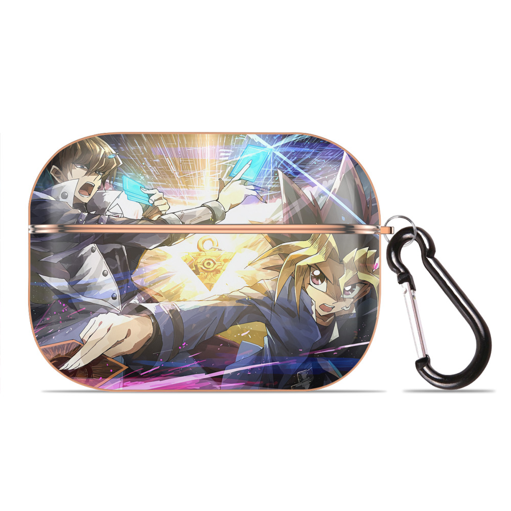 （画像用） 遊☆戯☆王 Yu-Gi-Oh! 【AirPods Pro用】ハードシェル保護ケース｜耐衝撃・防指紋・カラビナ付き商品仕様