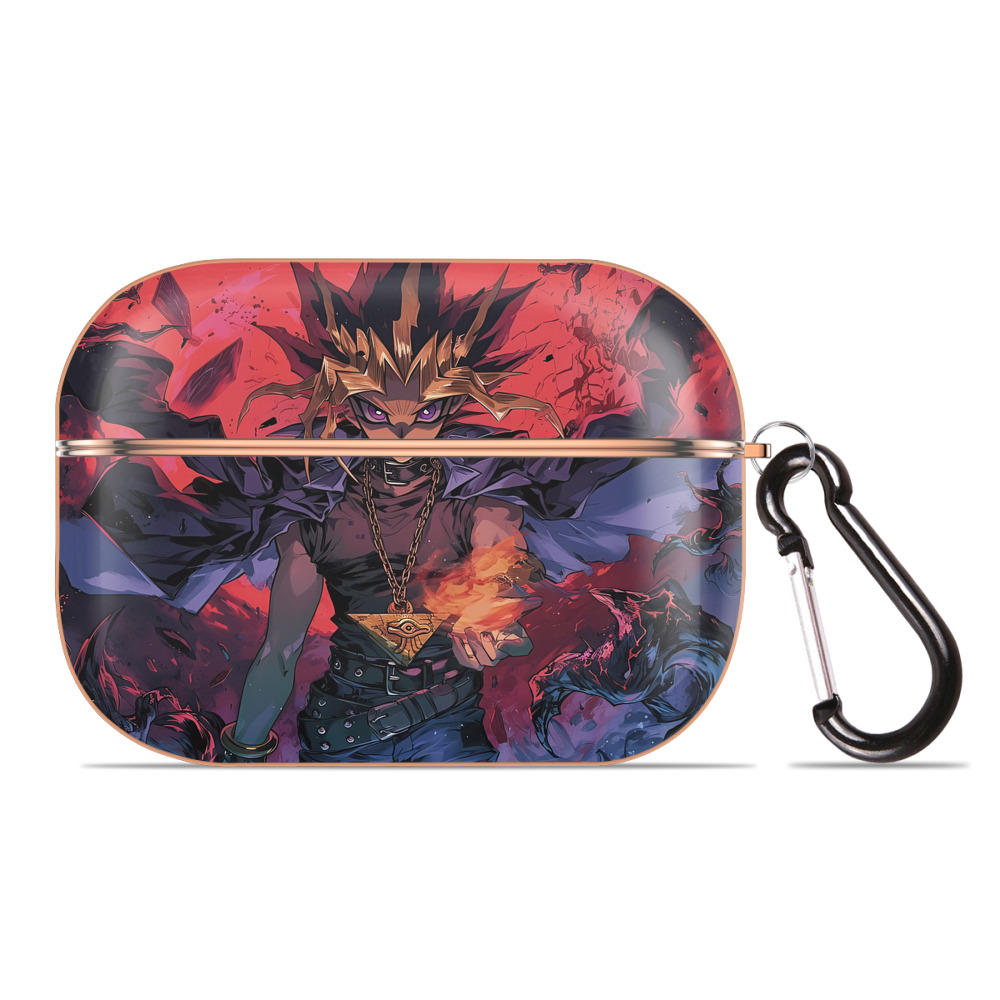 （画像用） 遊☆戯☆王 Yu-Gi-Oh! 【AirPods Pro用】ハードシェル保護ケース｜耐衝撃・防指紋・カラビナ付き商品仕様