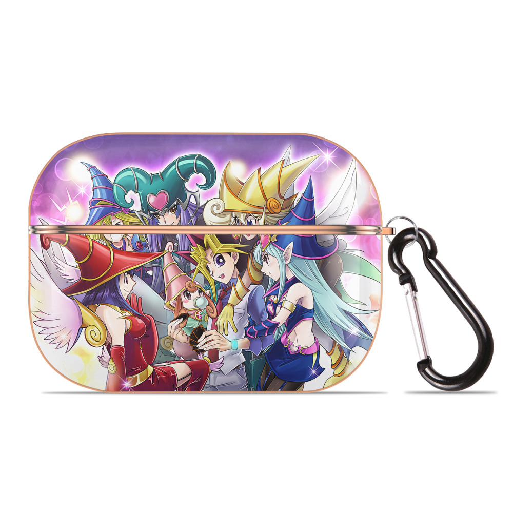 （画像用） 遊☆戯☆王 Yu-Gi-Oh! 【AirPods Pro用】ハードシェル保護ケース｜耐衝撃・防指紋・カラビナ付き商品仕様
