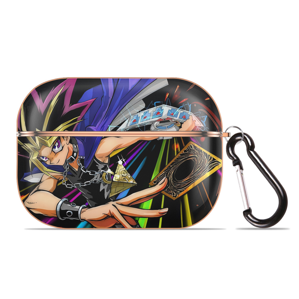 （画像用） 遊☆戯☆王 Yu-Gi-Oh! 【AirPods Pro用】ハードシェル保護ケース｜耐衝撃・防指紋・カラビナ付き商品仕様