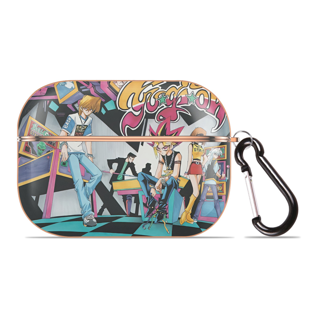 （画像用） 遊☆戯☆王 Yu-Gi-Oh! 【AirPods Pro用】ハードシェル保護ケース｜耐衝撃・防指紋・カラビナ付き商品仕様
