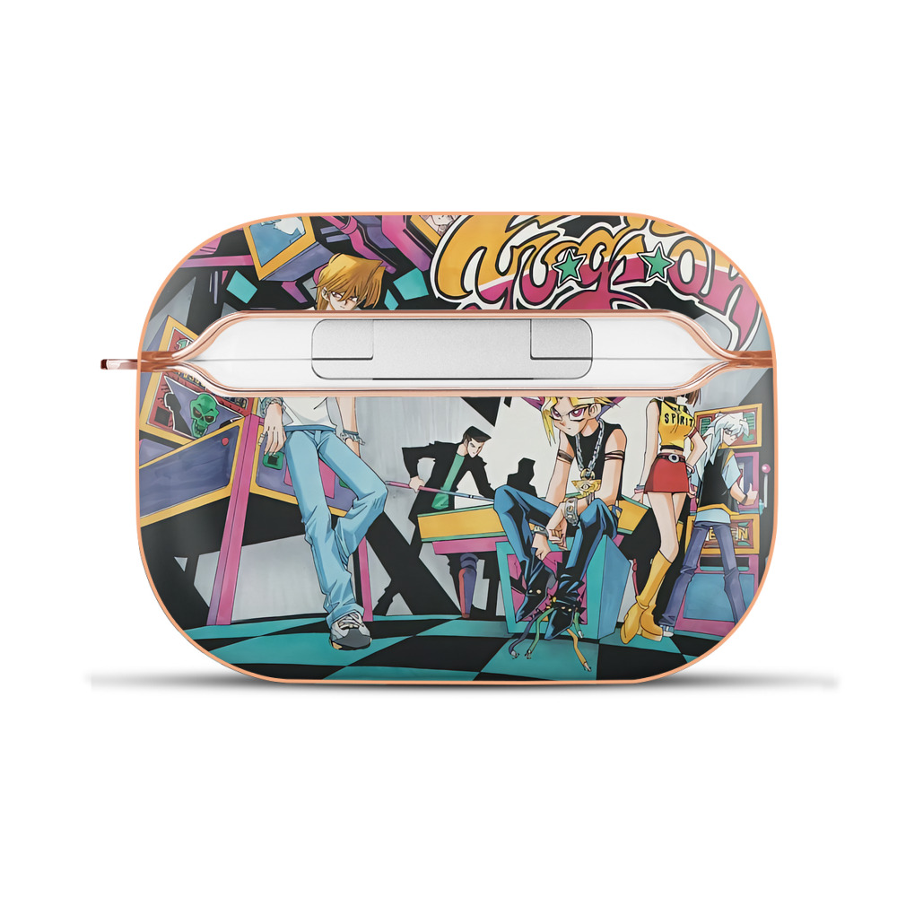 （画像用） 遊☆戯☆王 Yu-Gi-Oh! 【AirPods Pro用】ハードシェル保護ケース｜耐衝撃・防指紋・カラビナ付き商品仕様