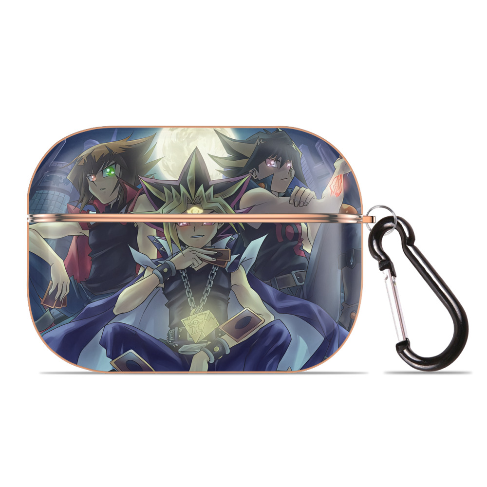 （画像用） 遊☆戯☆王 Yu-Gi-Oh! 【AirPods Pro用】ハードシェル保護ケース｜耐衝撃・防指紋・カラビナ付き商品仕様