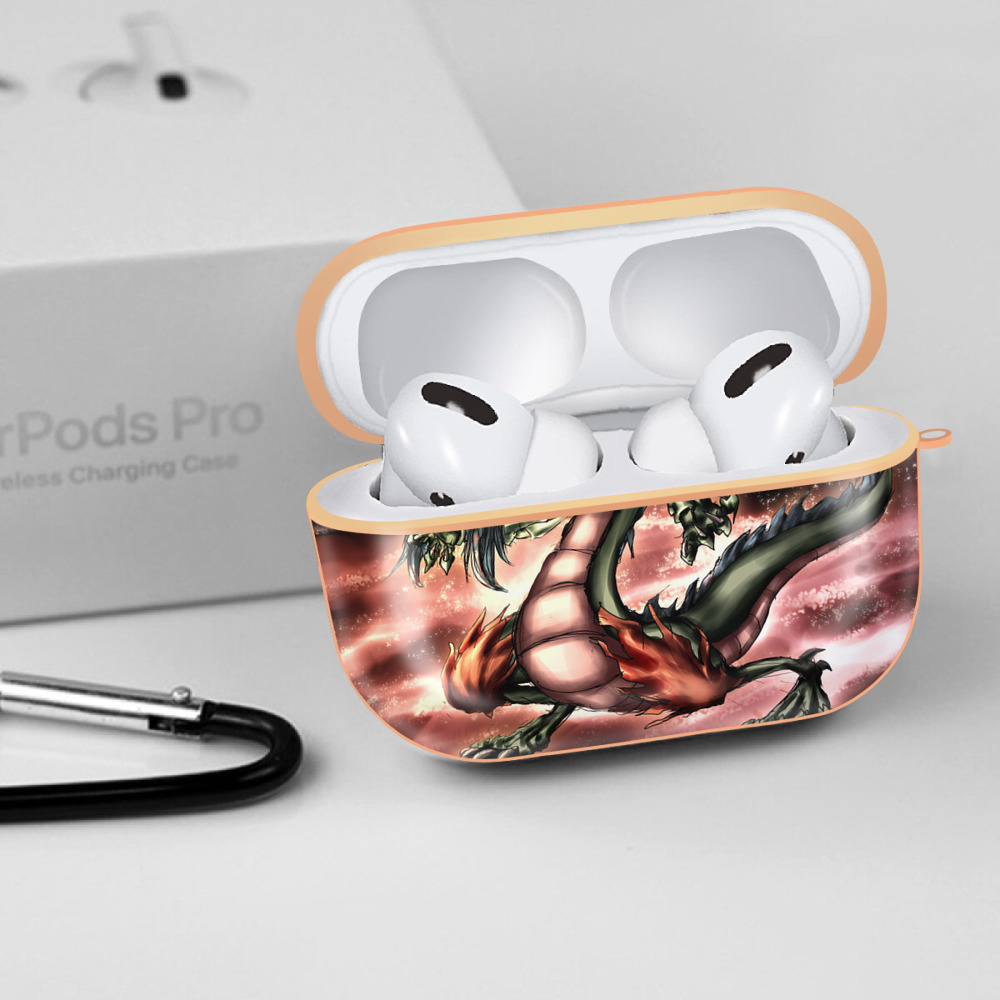 遊☆戯☆王 Yu-Gi-Oh! 【AirPods Pro用】ハードシェル保護ケース｜耐衝撃・防指紋・カラビナ付き商品仕様