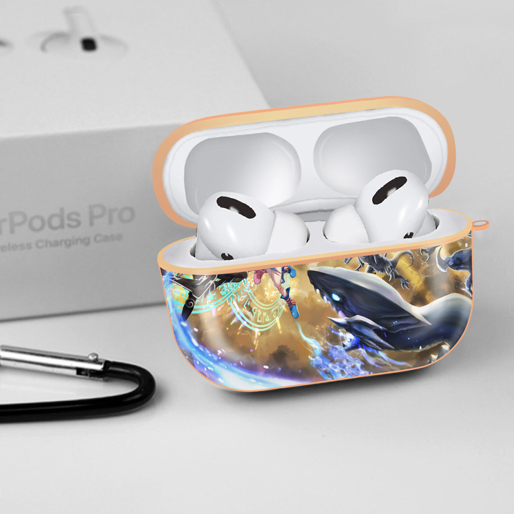 遊☆戯☆王 Yu-Gi-Oh! 【AirPods Pro用】ハードシェル保護ケース｜耐衝撃・防指紋・カラビナ付き商品仕様
