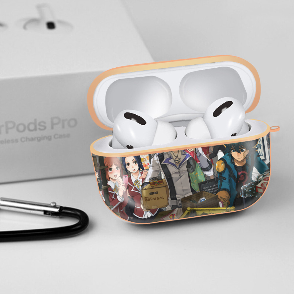 遊☆戯☆王 Yu-Gi-Oh! 【AirPods Pro用】ハードシェル保護ケース｜耐衝撃・防指紋・カラビナ付き商品仕様