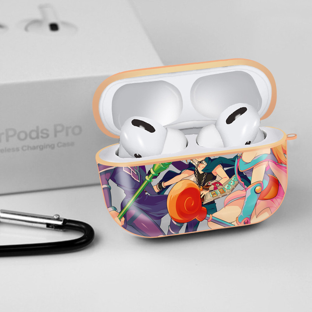 遊☆戯☆王 Yu-Gi-Oh! 【AirPods Pro用】ハードシェル保護ケース｜耐衝撃・防指紋・カラビナ付き商品仕様