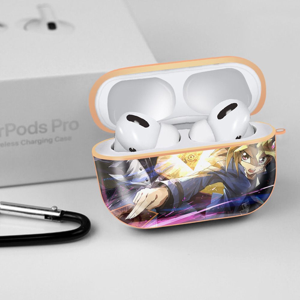 遊☆戯☆王 Yu-Gi-Oh! 【AirPods Pro用】ハードシェル保護ケース｜耐衝撃・防指紋・カラビナ付き商品仕様