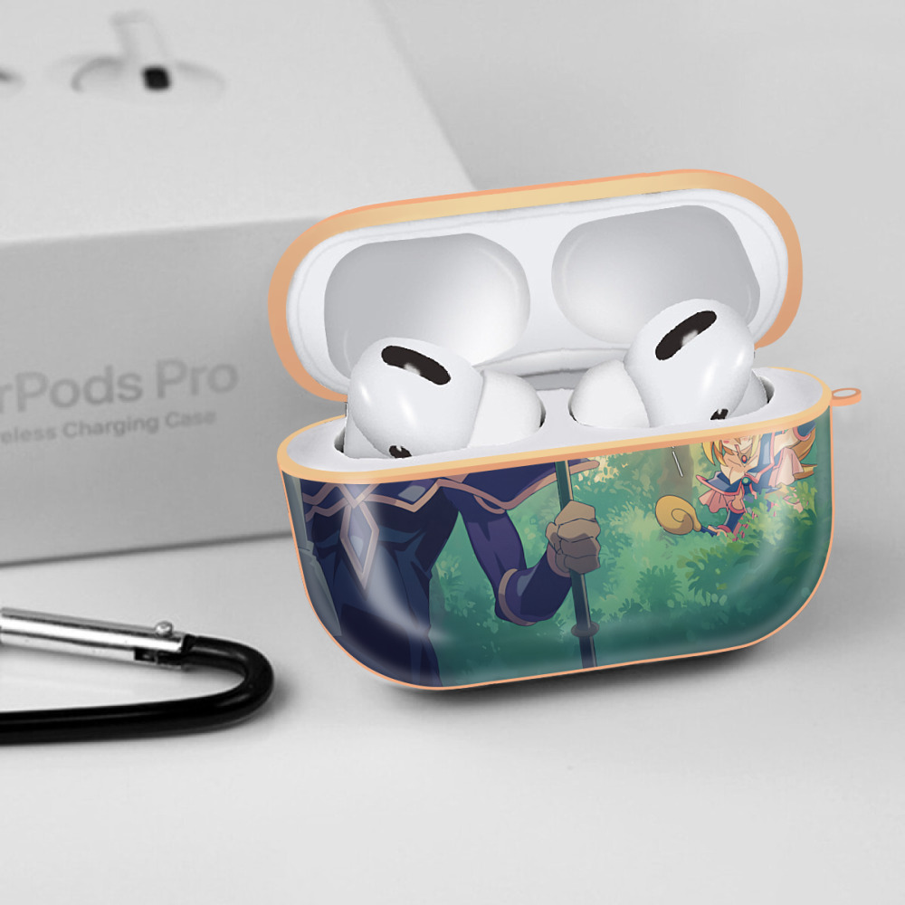 遊☆戯☆王 Yu-Gi-Oh! 【AirPods Pro用】ハードシェル保護ケース｜耐衝撃・防指紋・カラビナ付き商品仕様