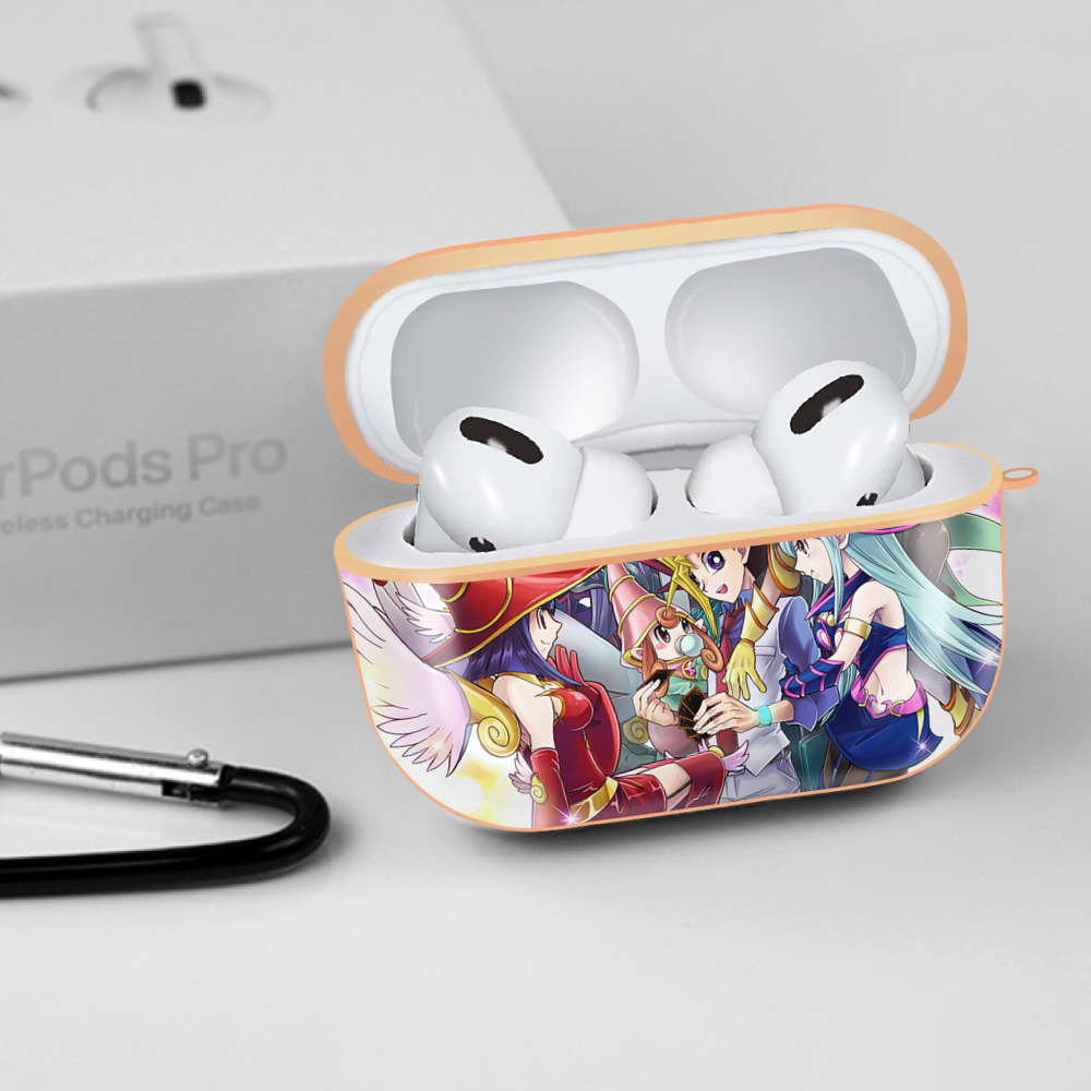 遊☆戯☆王 Yu-Gi-Oh! 【AirPods Pro用】ハードシェル保護ケース｜耐衝撃・防指紋・カラビナ付き商品仕様