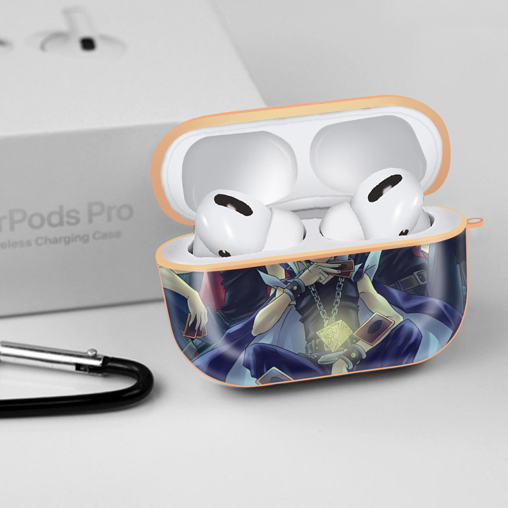 遊☆戯☆王 Yu-Gi-Oh! 【AirPods Pro用】ハードシェル保護ケース｜耐衝撃・防指紋・カラビナ付き商品仕様