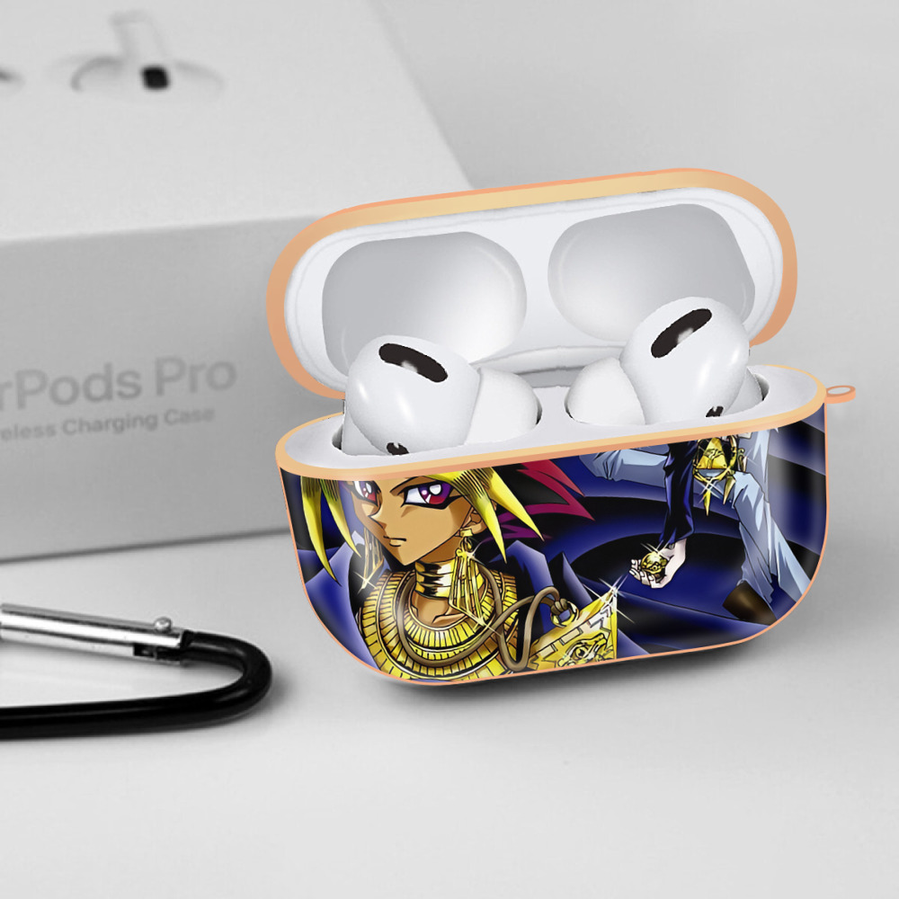 遊☆戯☆王 Yu-Gi-Oh! 【AirPods Pro用】ハードシェル保護ケース｜耐衝撃・防指紋・カラビナ付き商品仕様