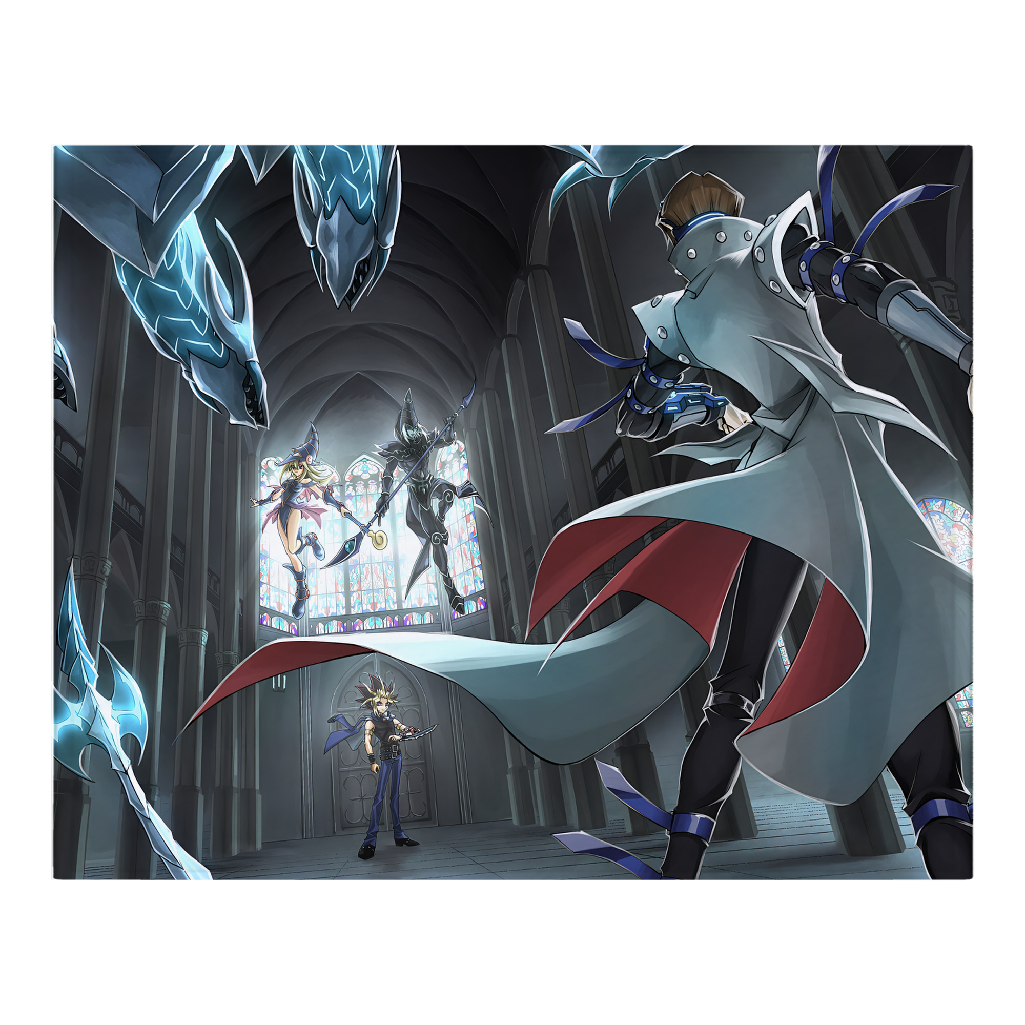 （画像用） 遊☆戯☆王 Yu-Gi-Oh! フランネルブランケット・多サイズ対応（横型）