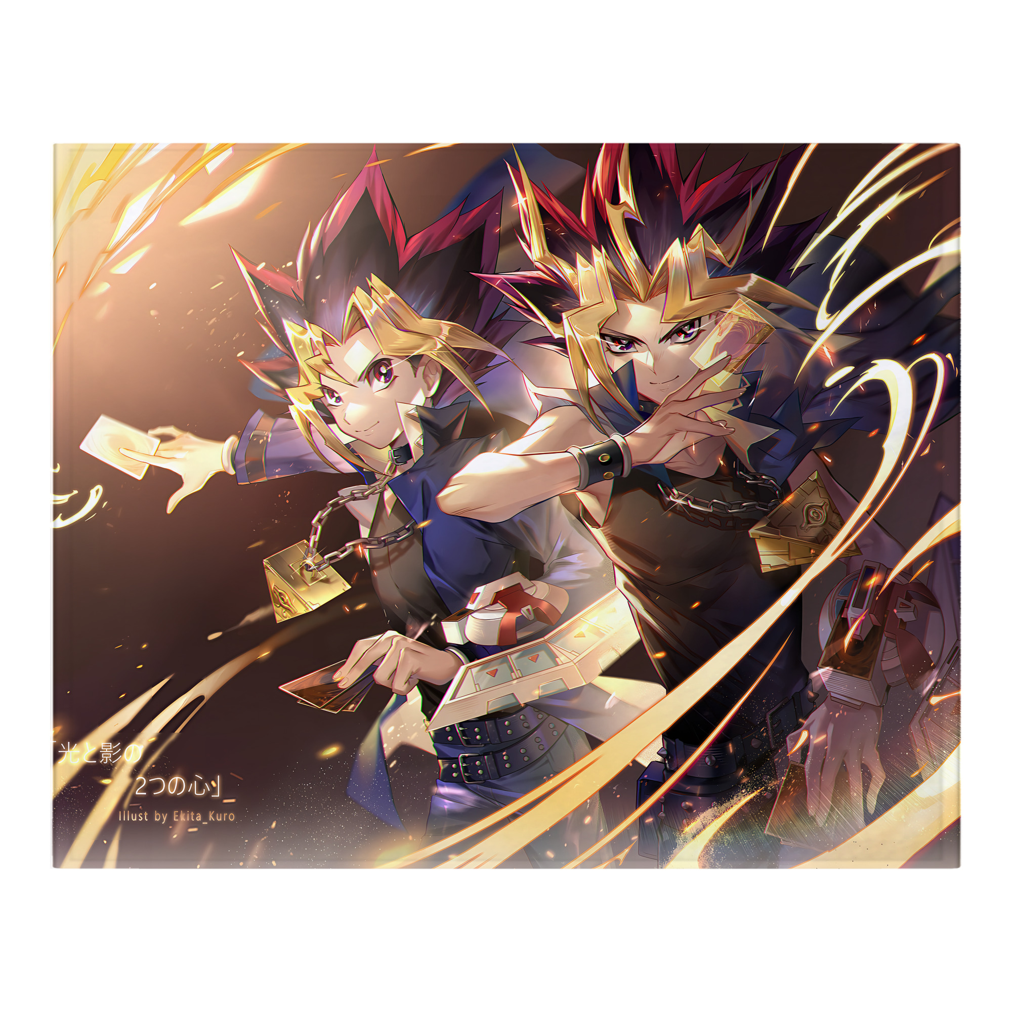 （画像用） 遊☆戯☆王 Yu-Gi-Oh! フランネルブランケット・多サイズ対応（横型）
