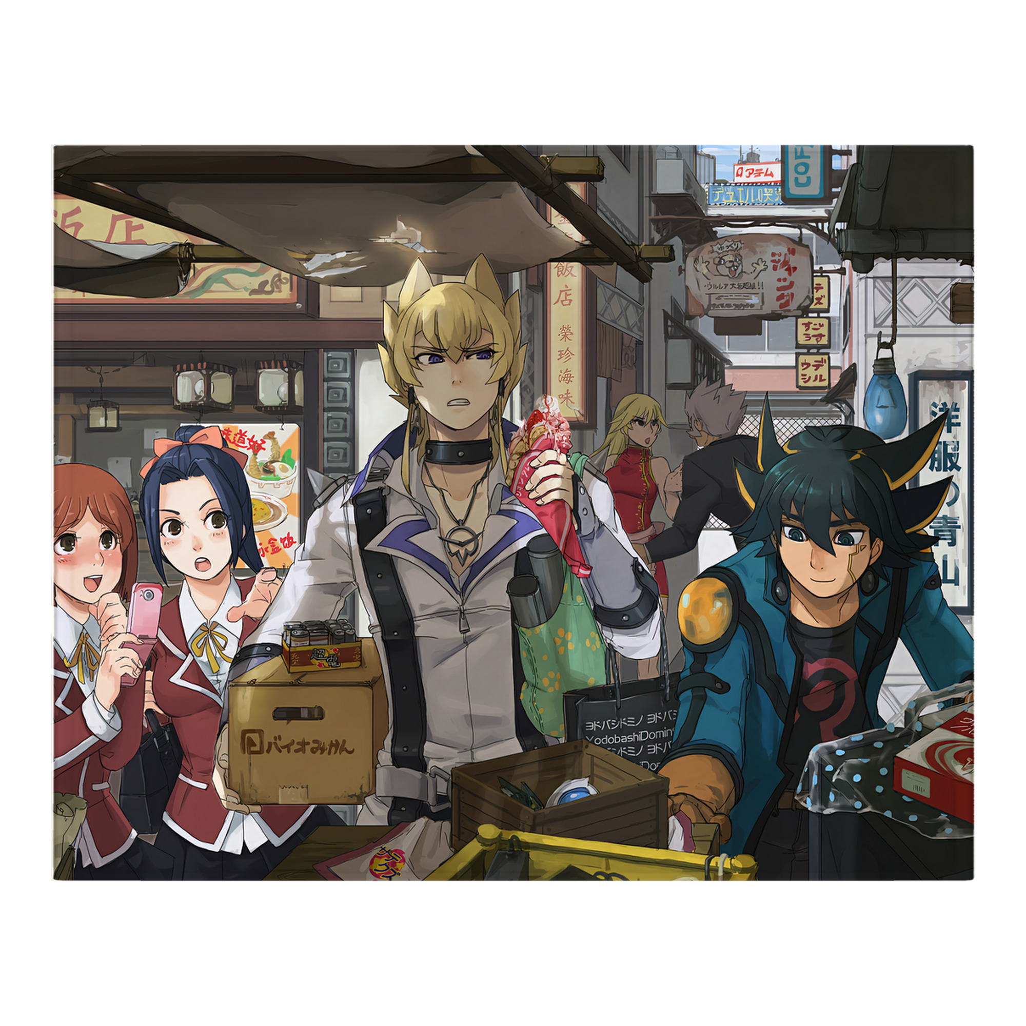 （画像用） 遊☆戯☆王 Yu-Gi-Oh! フランネルブランケット・多サイズ対応（横型）