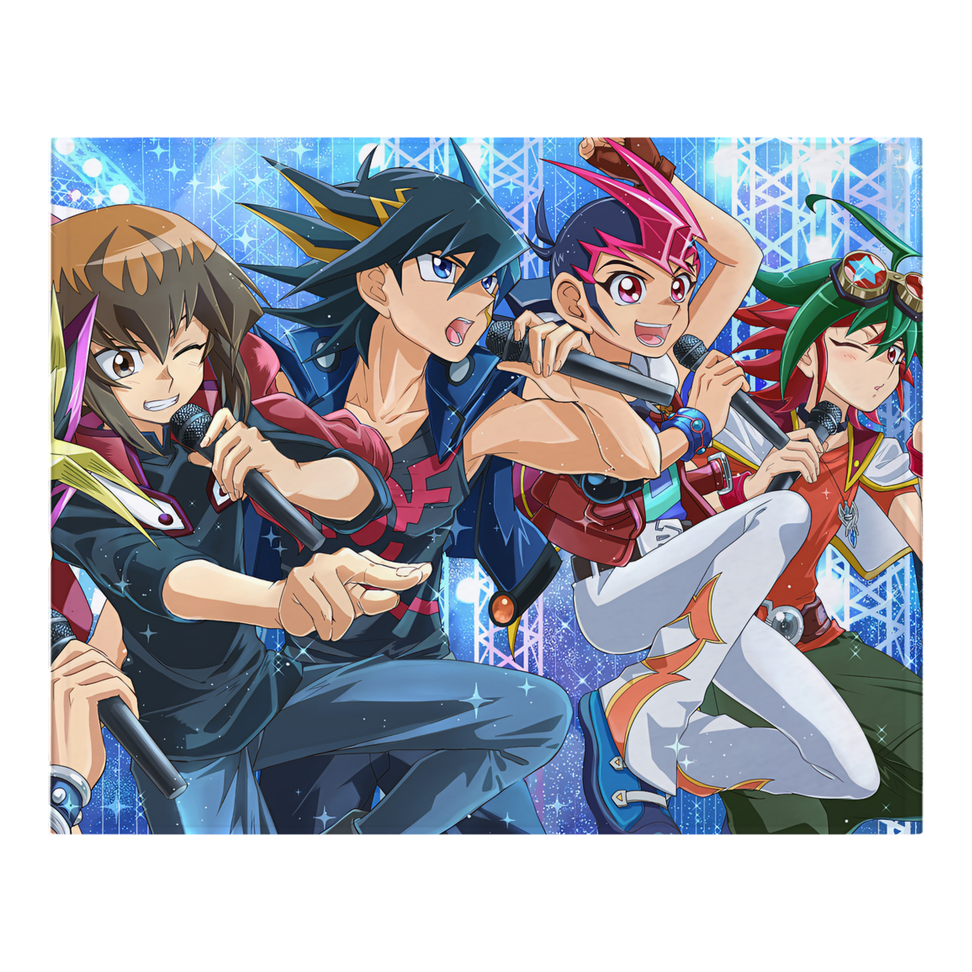 （画像用） 遊☆戯☆王 Yu-Gi-Oh! フランネルブランケット・多サイズ対応（横型）
