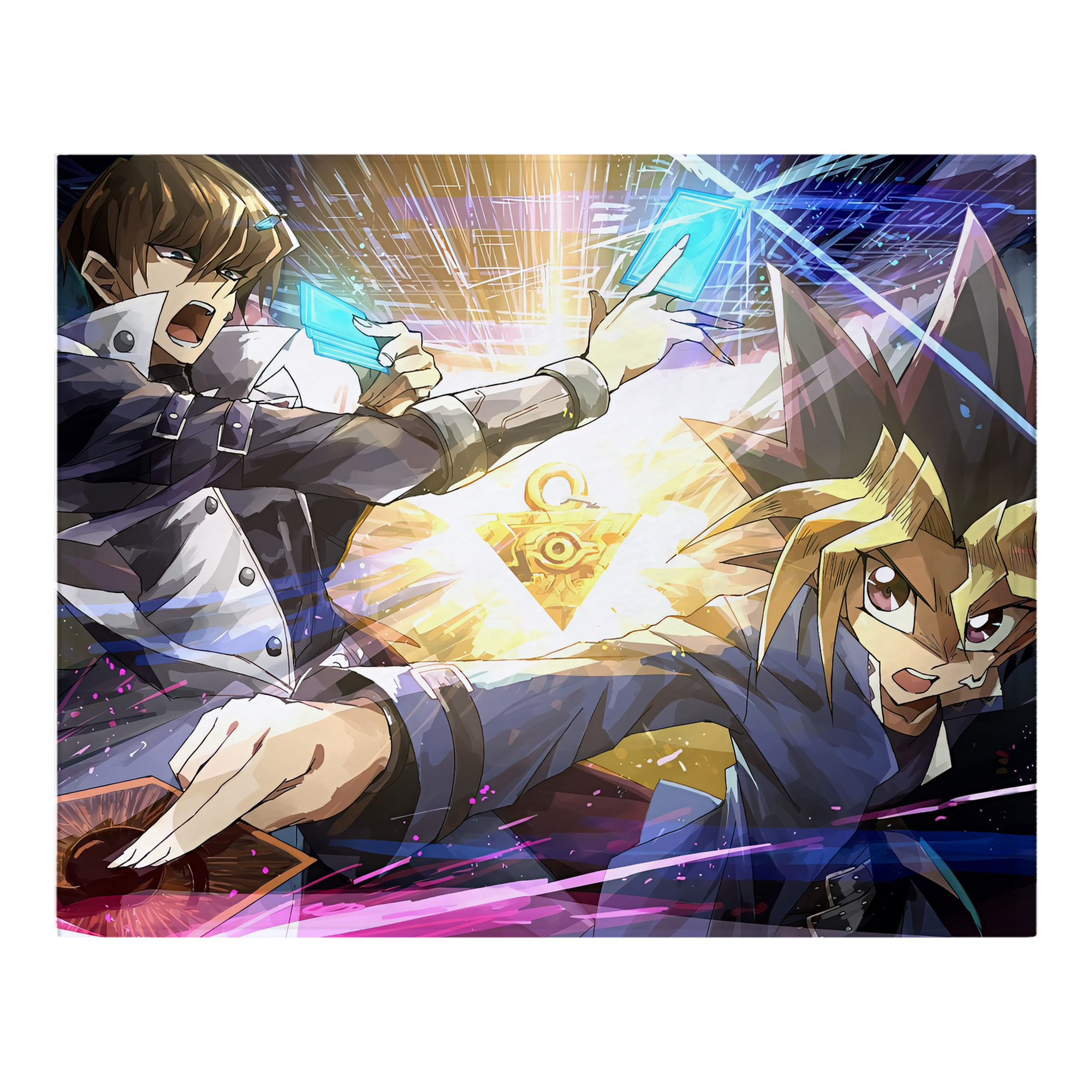 （画像用） 遊☆戯☆王 Yu-Gi-Oh! フランネルブランケット・多サイズ対応（横型）