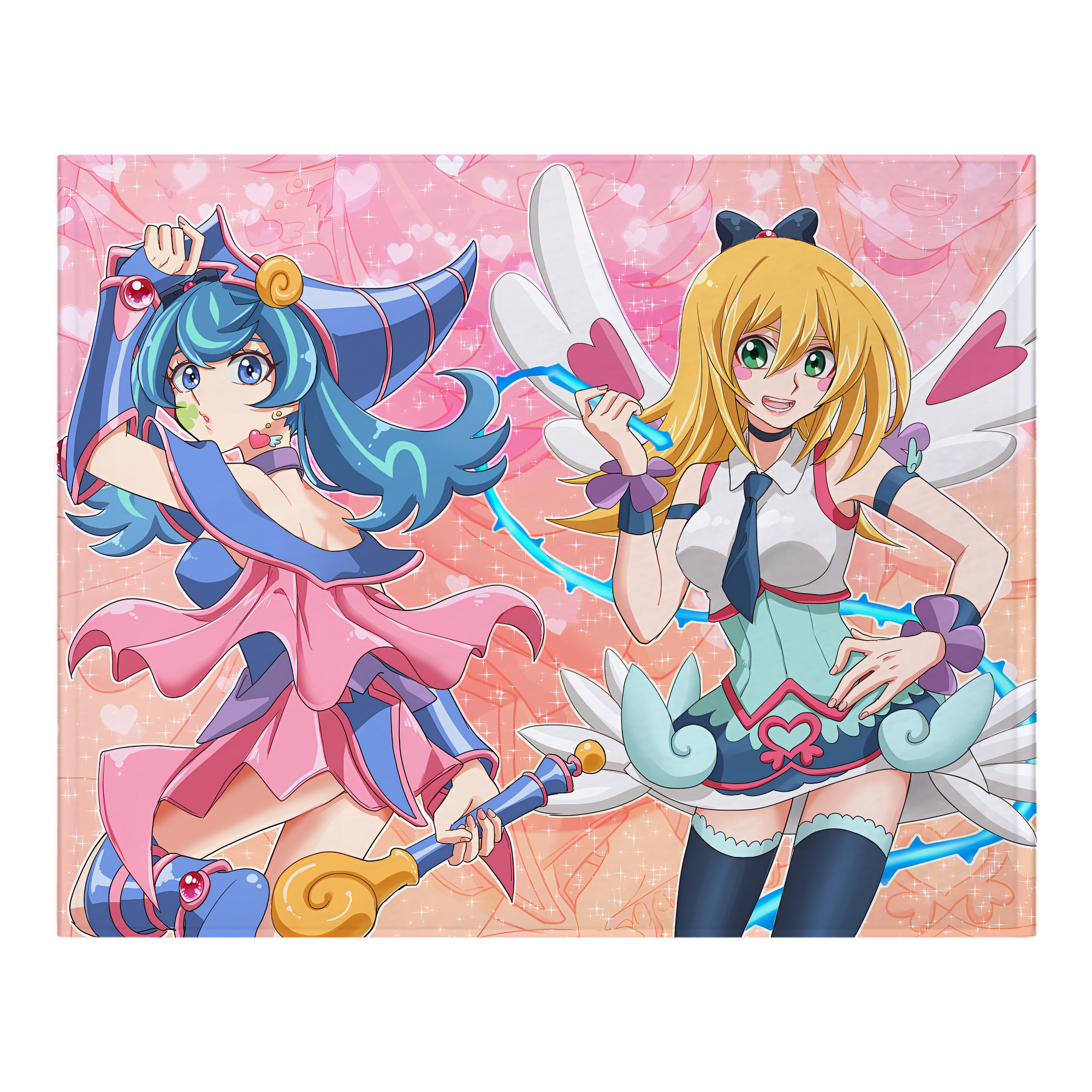（画像用） 遊☆戯☆王 Yu-Gi-Oh! フランネルブランケット・多サイズ対応（横型）